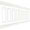 Ekena Millwork Wainscot Paneling Kit, Urethane, 94-1/2 in L, Factory Primed WPKUSQ101P040 - alternate 5